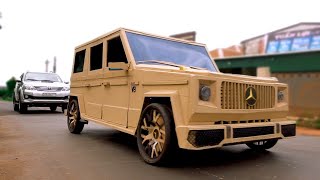Test drive Mercedes G63 AMG 2019 Homemade from cardboard and scrap | Amazing Car