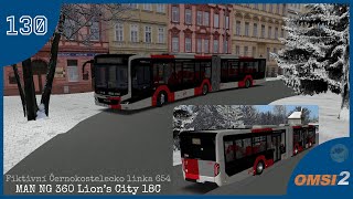 OMSI 2 #130 - MAN New Lion's City na Fiktivním Černokostelecku