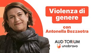 COME TRATTARE GLI EPISODI DI VIOLENZA DI GENERE IN TERAPIA con Antonella Bozzaotra