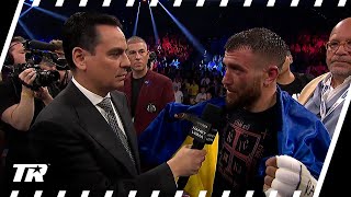 Lomachenko Thinks He Beat Haney, Don't Know What is Next | POST-FIGHT INTERVIEW