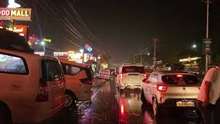 rain is coming at Nahik sai baba temple shirdi (November-2023)