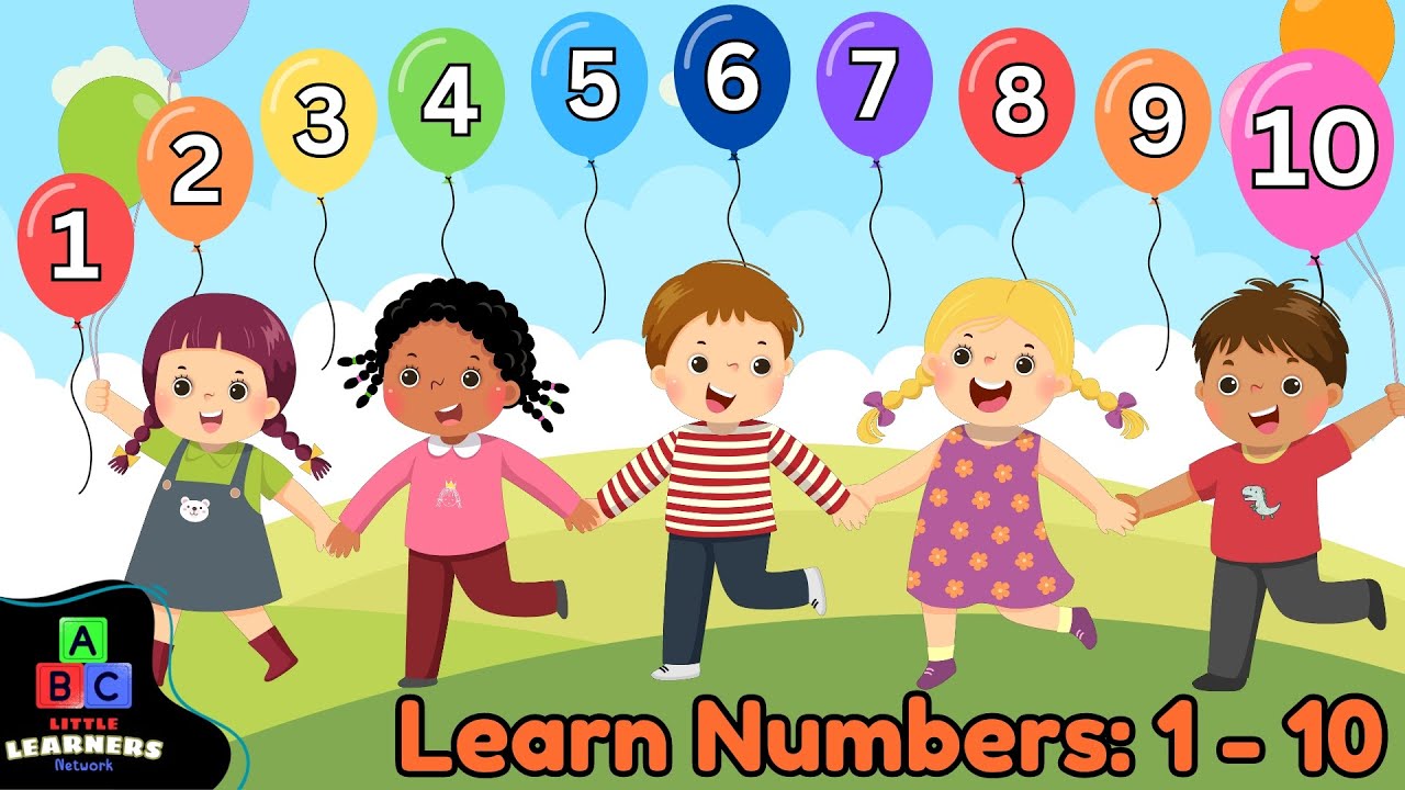 Learn Numbers 1 10 Fun Counting Compilation For Kids Educational