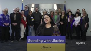 Alberta ministers announce new support for Ukrainian newcomers – February 24, 2023
