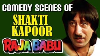 Best Bollywood Comedy Scenes of Shakti Kapoor & Govinda - Hindi Movie Raja Babu - Comedy Jukebox