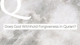 Q&A: Does God Withhold Forgiveness in Quran 3:90? | Dr. Shabir Ally