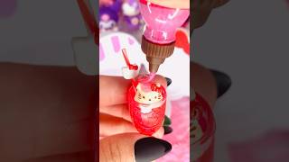 Miniverse Hello Kitty Cream Soda Satisfying DIY Asmr #shorts #hellokitty #miniverse #asmr #mini #toy