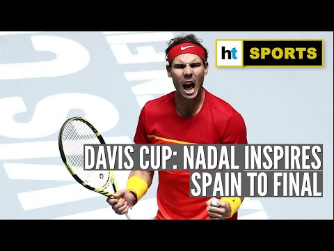 Rafael Nadal Leads Spain To Davis Cup Final Against Canada - YouTube