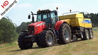 Massey Ferguson 7490 Dyna-VT + New Holland BB950A | John Deere 6420 + McHale 998 | NL | 2015.