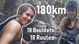 Crazy 18th Birthday Challange (18hrs of cycling and climbing)