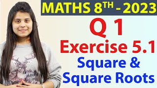 Squares & Square Root Ex 6.1 Q 1 - NCERT Class 8th Maths Solutions