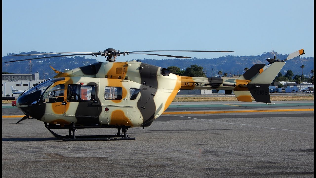 UH-72 Lakota Start-Up & Takeoff - U.S. Army Helicopter Airbus H145 ...