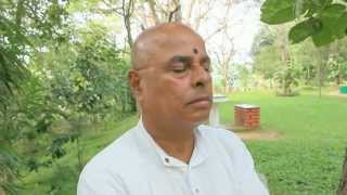 Sri Prasanna Guruji .......Evening Meditation in a jungle!