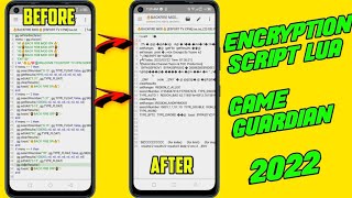 Tutorial || How to Encrypt Lua Script Using GAME GUARDIAN