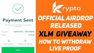 Krypto Official Airdrop |  Released | How To Claim |  Withdrawal | Full Details