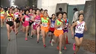 20171223北九州市民駅伝（中学女子）【再編集版】