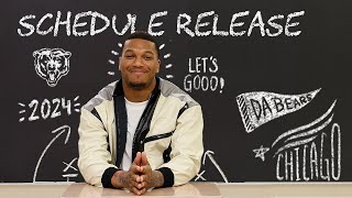 Back to School | Schedule Release 2024 | Chicago Bears