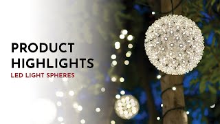 Commercial Lighting:  LED Light Spheres | Dekra-Lite