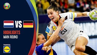 Germany hammer the Dutch | Netherlands vs Germany | Highlights | MR | Women's EHF EURO 2022
