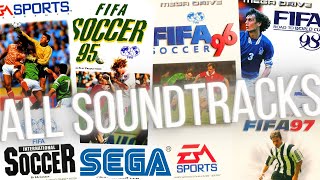 FIFA International Soccer Games ALL Soundtracks Sega HQ