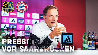 Tuchel zur möglichen Spielabsage | PK vor Saarbrücken - FC Bayern | DFB-Pokal | 🇩🇪