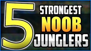 Top 5 Strongest Junglers for Beginners/Noobs (SEASON 9) - 5 BEST OP JUNGLERS | League of Legends