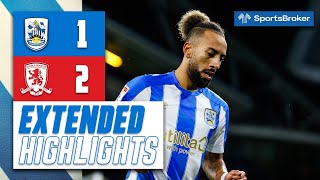 EXTENDED HIGHLIGHTS | Huddersfield Town 1-2 Middlesbrough