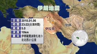 伊朗5.0地震 傳出21傷