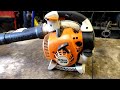 stihl bg86 blower carburetor repair