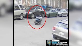 Gunman on scooter opens fire on Bronx pedestrian