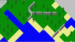 Castle Builder RTS Engine - Pathfinding Testing