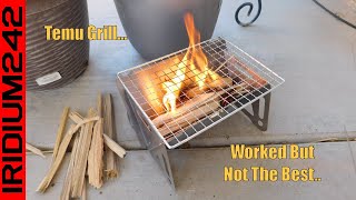 The Ultimate Bug Out Bag Grill?  Stainless Steel Folding BBQ Stove