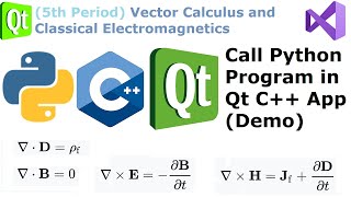 021 - Call Python Program in Qt C++ Application (Demo)