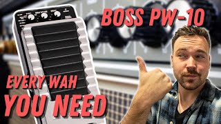 Testing the Boss PW-10 V Wah Pedal 20 Years later