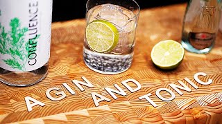 ASMR Drink Making - A Simple Gin & Tonic