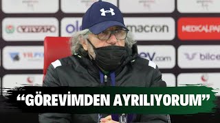 Kocaelispor Teknik Direktörü Mustafa Reşit Akçay: "Görevimden ayrılıyorum"