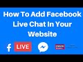 How to add facebook live chat in your website - Facebook Marketing - Digital Rakesh