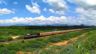 THIRUVANANTHAPURAM - MADURAI AMRITHA EXPRESS | BEAUTIFUL LOCATION | Indian Railways