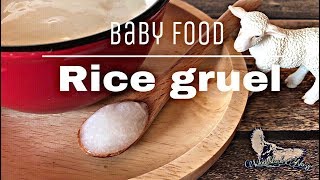 【カンタン☆】基本の離乳食【初期5〜6ヶ月/10倍粥】/Baby food【rice gruel】