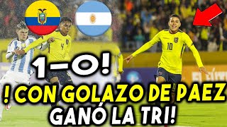 ¡MÁS CERCA DEL TITULO! 🇪🇨 1-0 ECUADOR VS ARGENTINA SUB 17 RESUMEN Y GOLES HOY SUDAMERICANO 2023 💥