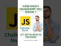 Most Asked 💯 Javascript | React js |  NextJs interview Questions  #shortsfeed #javascripttutorial
