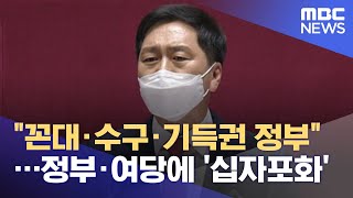 "꼰대·수구·기득권 정부"…정부·여당에 '십자포화' (2021.06.17/뉴스데스크/MBC)