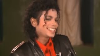 Michael Jackson Laughing During Interviews For 4 Minutes Straight