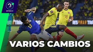Selección Colombia vs Brasil: titular y novedades para el partido
