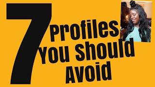 7 Online Dating Profiles You Should Avoid