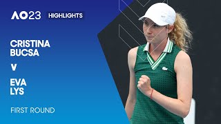 Cristina Bucsa v Eva Lys Highlights | Australian Open 2023 First Round