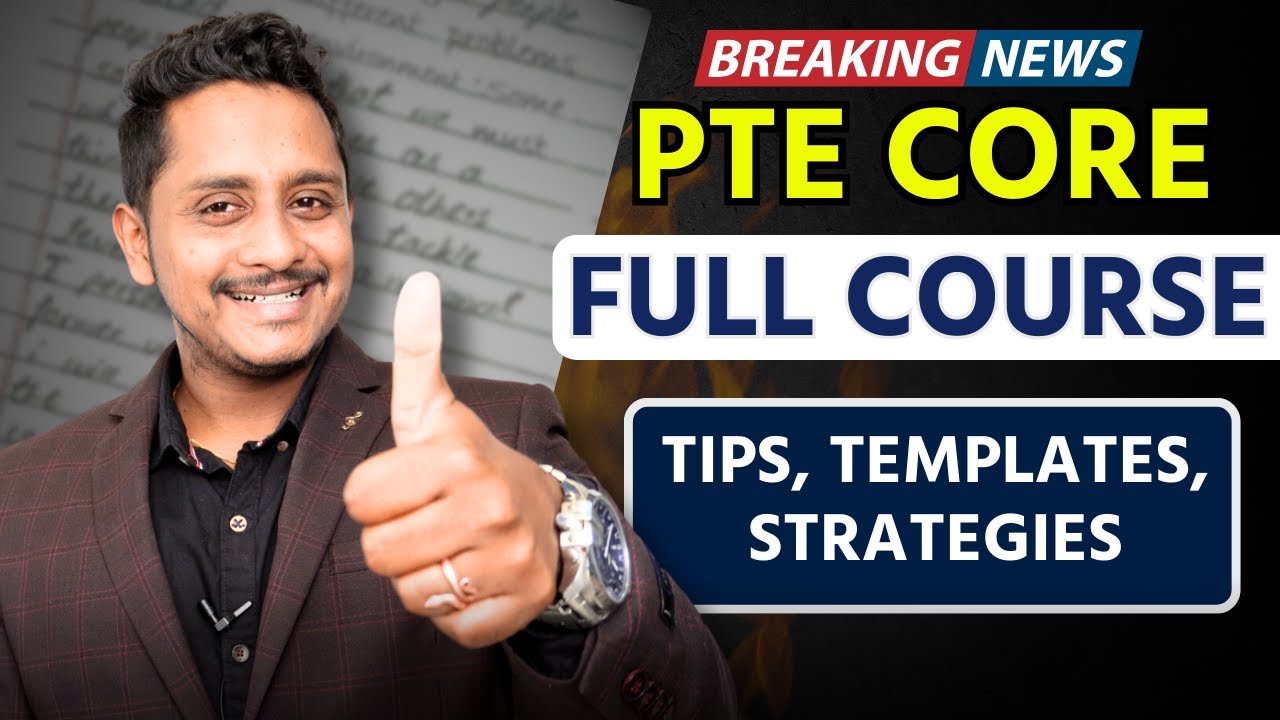 Pte Core Full Course Tips Templates Strategies Skills Pte