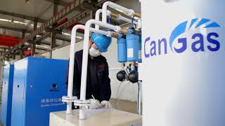 CANGAS PSA Nitrogen Generator routine test