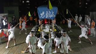 2018長崎くんち　椛島町・太皷山コッコデショ　初・諏訪神社場所踏み・本日のラスト35分間　20180831 202329