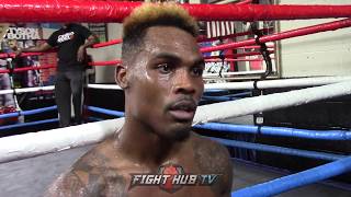 JERMELL CHARLO "WHOSE THAT? THAT LITTLE KID MUNGUIA? TELL HIM TO COME SEE US!