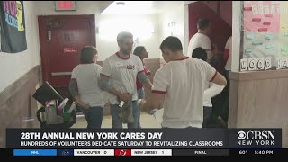 NY Cares Day Helps Renovate Local Schools